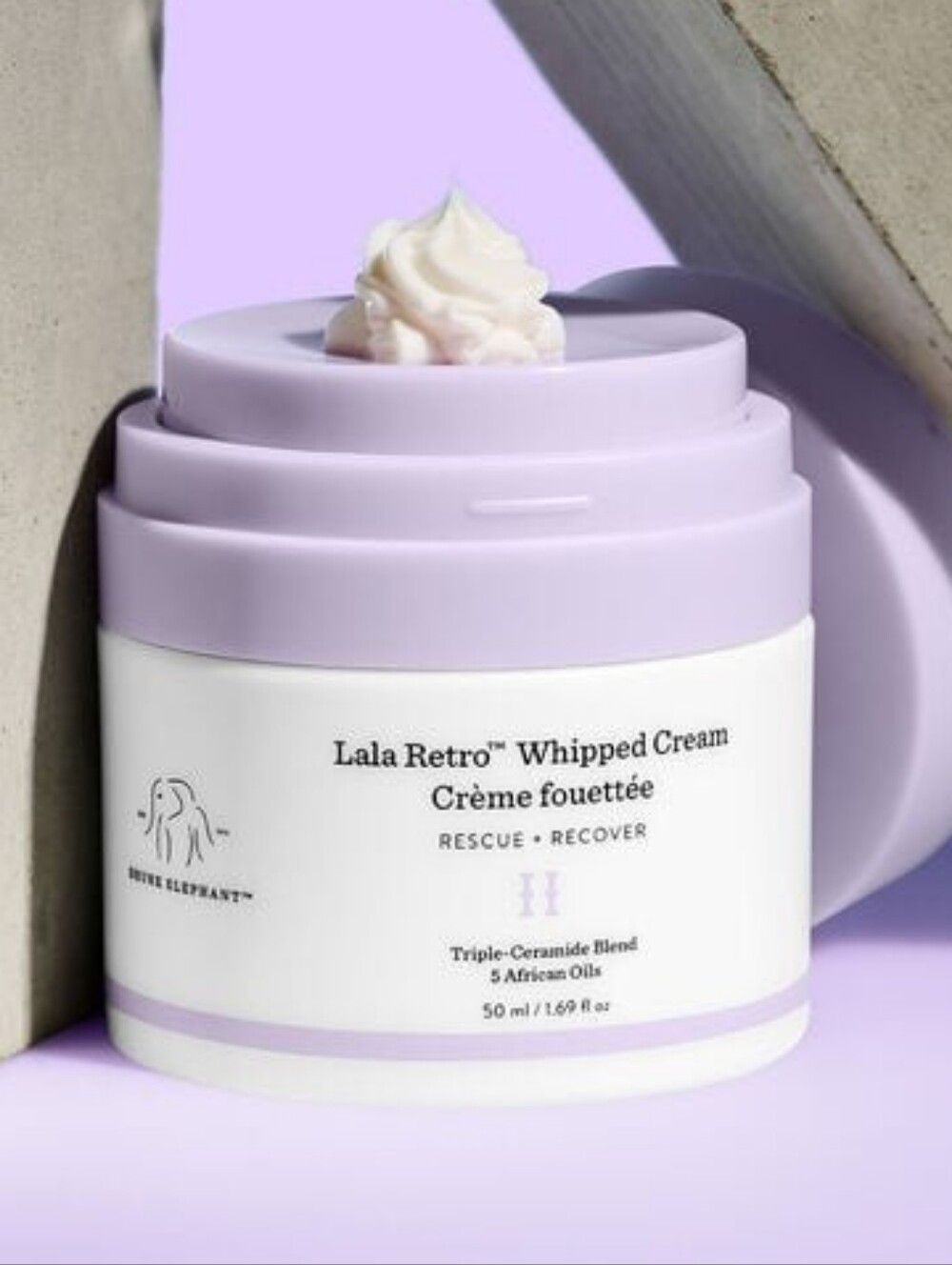 Drunk Elephant Lala Retro Whipped Cream Face Moisturizer